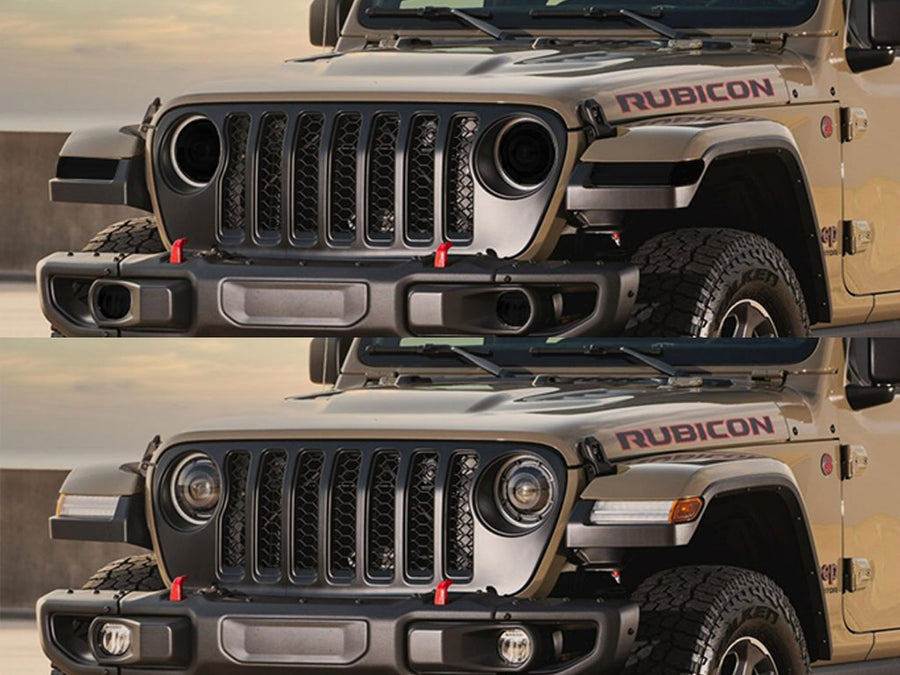 jeep gladiator 2020-2025 Headlight Tint Appearance