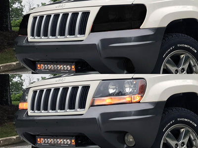 jeep grand cherokee 2004-2004 Headlight Tint Appearance