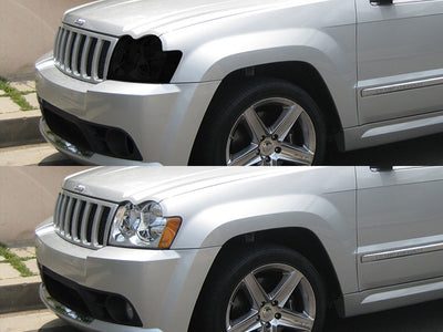 jeep grand cherokee 2005-2007 Headlight Tint Appearance