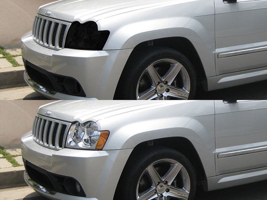 jeep grand cherokee 2005-2007 Headlight Tint Appearance