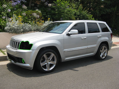 jeep grand cherokee 2005-2007 Headlight Tint Location