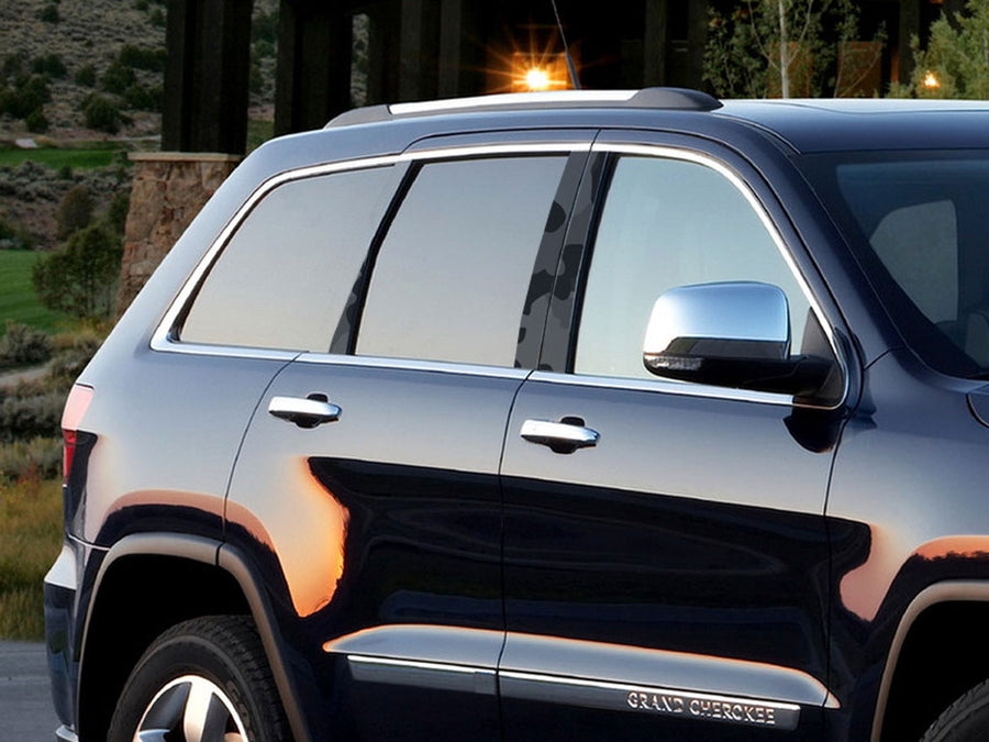 jeep grand cherokee 2005-2010 Camo Pillar Cover Diagram