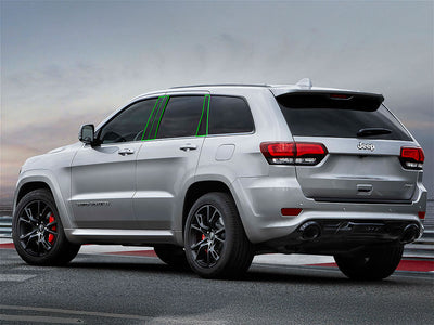 jeep grand cherokee 2011-2023 Pillar Post Trim Installation Location