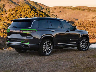 grand cherokee (wk) Tail Light Tint Installation Points