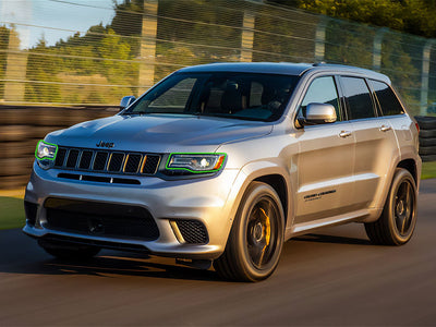 jeep grand cherokee 2017-2021 Headlight Protection Installation Location