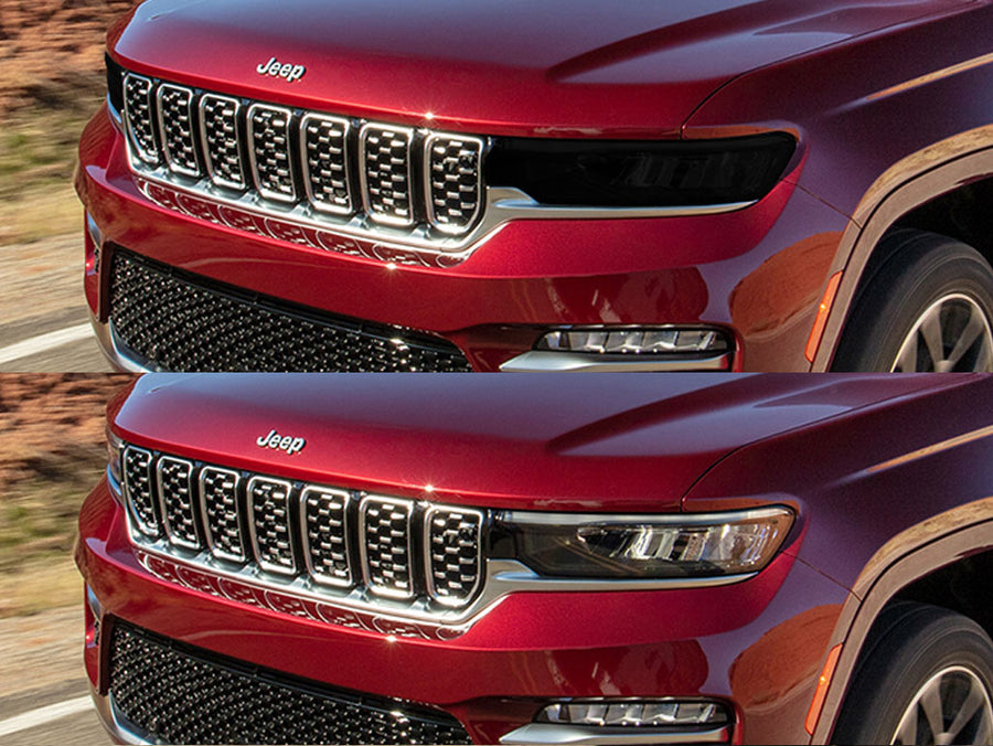 jeep grand cherokee 2022-2025 Headlight Tint Appearance