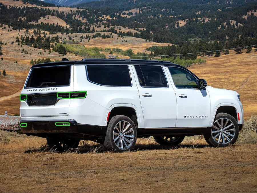 grand wagoneer Tail Light Tint Installation Points