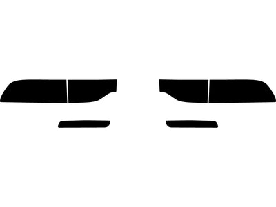 grand wagoneer Precut Tail Light Tint Diagram