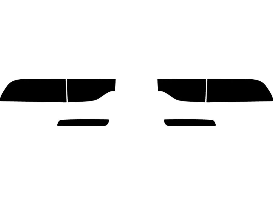 grand wagoneer Precut Tail Light Tint Diagram