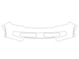 grand wagoneer 3M Clear Bra Bumper Precut PPF Diagram