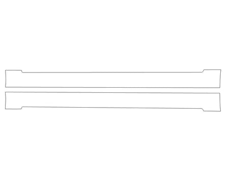 grand wagoneer 3M Clear Bra Door Cup Precut PPF Diagram