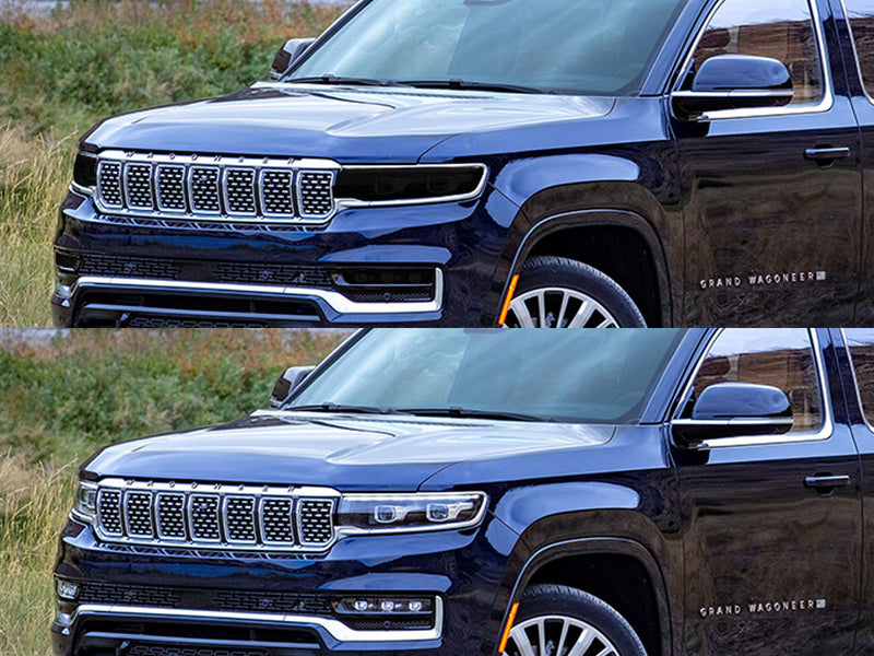 jeep grand wagoneer 2022-2024 Headlight Tint Appearance