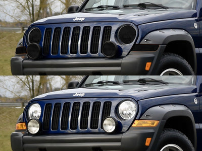 jeep liberty 2002-2004 Headlight Tint Appearance