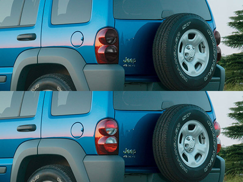 liberty Before and After Smoked Taillights
