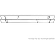 liberty 3M Clear Bra Door Cup Precut PPF Diagram
