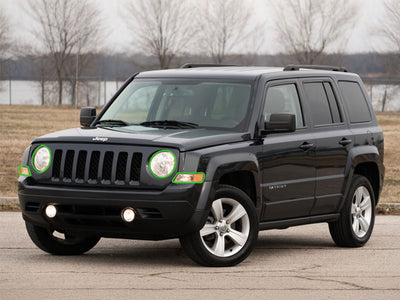 jeep patriot 2007-2017 Headlight Protection Installation Location