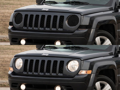 jeep patriot 2007-2017 Headlight Tint Appearance