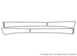 renegade 3M Clear Bra Door Cup Precut PPF Diagram