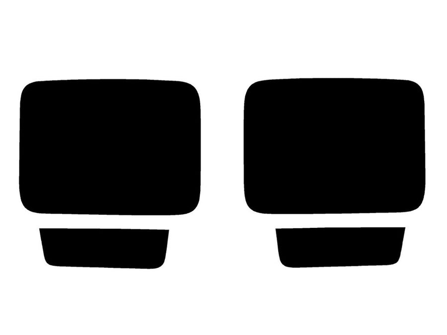 wrangler Precut Tail Light Tint Diagram