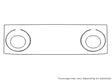 wrangler Avery Dennison Clear Bra Bumper Precut PPF Diagram
