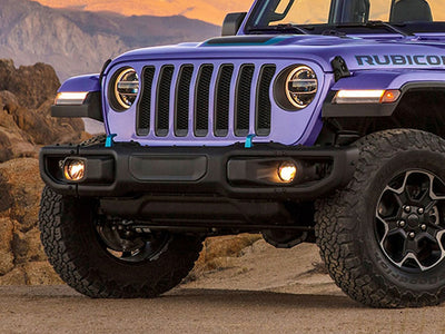 Rshield™ Jeep Wrangler 2018-2024 Headlight Protection Film (JL, Halogen)