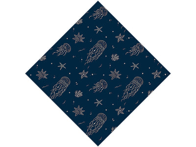 Jellyfish Constellations Marine Life Vinyl Wrap Pattern
