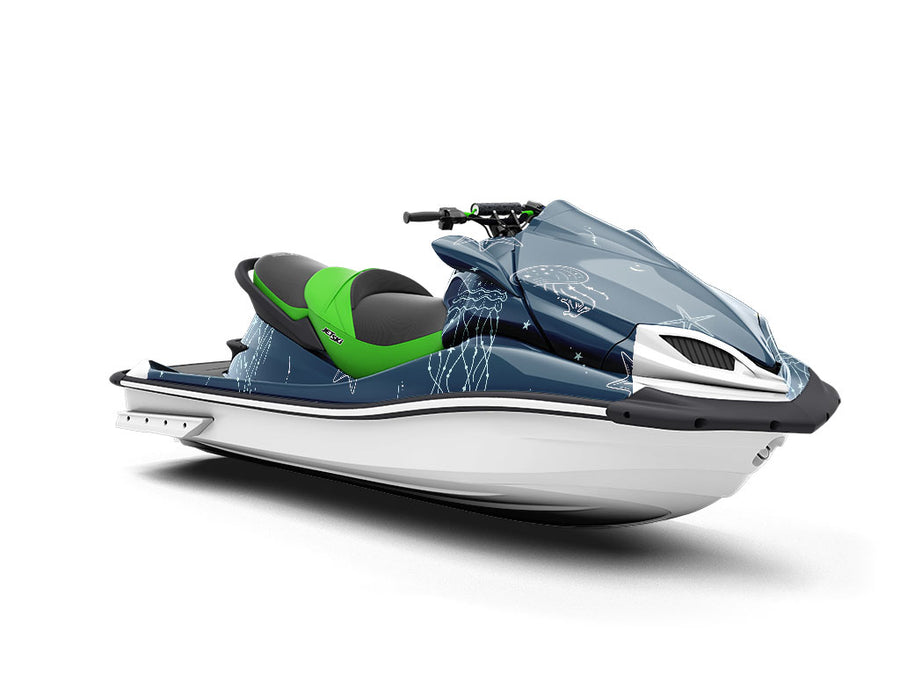 Jellyfish Constellations Marine Life Jet Ski Vinyl Customized Wrap