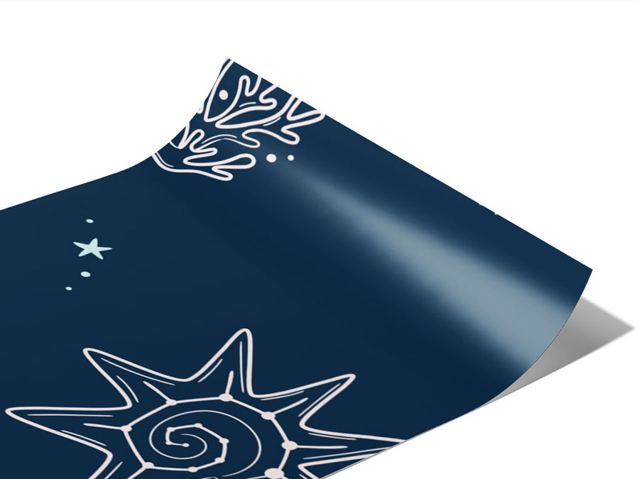 Jellyfish Constellations Marine Life Vinyl Wraps~Rwraps Series 914 Digitally Printed Vinyl Wrap~0