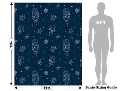 Jellyfish Constellations Marine Life Vehicle Wrap Scale~Rwraps Series 914 Jellyfish Constellations Marine Life Measurements~1