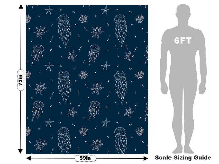 Jellyfish Constellations Marine Life Vehicle Wrap Scale~Rwraps Series 914 Jellyfish Constellations Marine Life Measurements~1