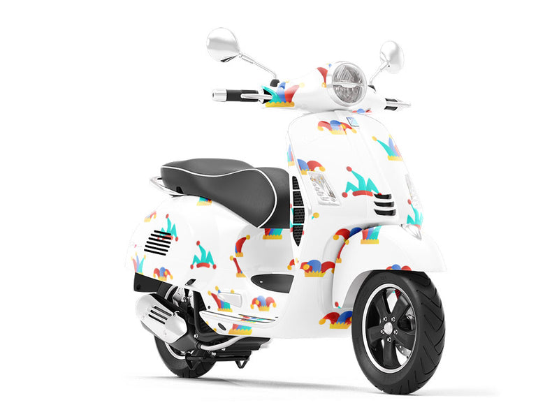 Jesters Cap Circus Vespa Scooter Wrap Film