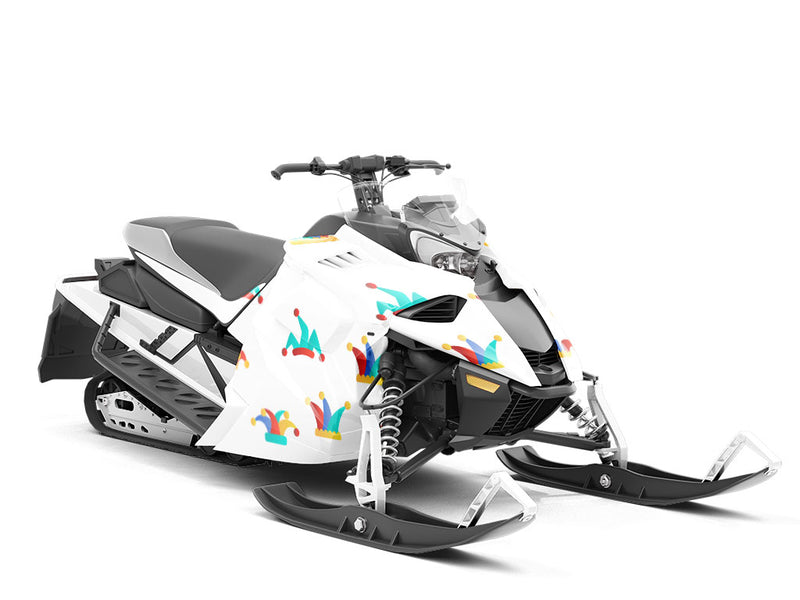 Jesters Cap Circus Custom Wrapped Snowmobile