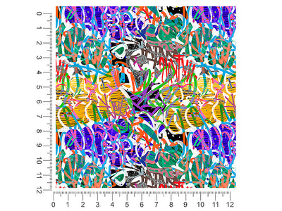 jet set graffiti 1ft x 1ft Craft Sheets