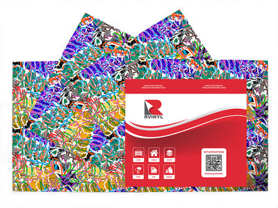 jet set graffiti Craft Vinyl Sheet Pack