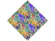 Jet Set Graffiti Vinyl Wrap Pattern