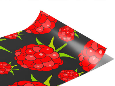 Jewel Black Fruit Vinyl Wraps~Rwraps Series 914 Digitally Printed Vinyl Wrap~0