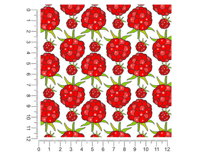 jewel white fruit 1ft x 1ft Craft Sheets