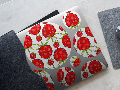 jewel white fruit DIY Laptop Stickers
