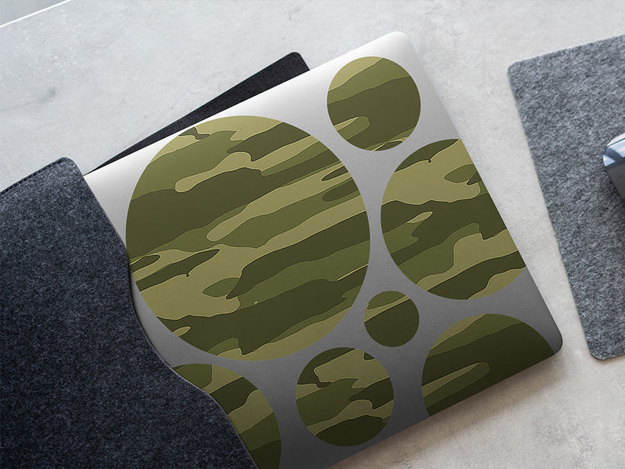 jigsaw jungle camouflage DIY Laptop Stickers