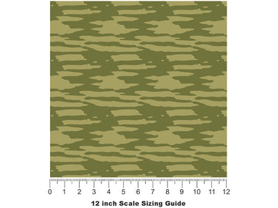 Jigsaw Pattern Camouflage Vinyl Film Pattern Size 12 inch Scale~Rwraps Jigsaw Pattern Camouflage Sizing Chart~3