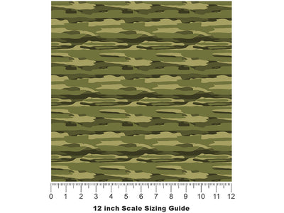 Jigsaw Tropics Camouflage Vinyl Film Pattern Size 12 inch Scale~Rwraps Jigsaw Tropics Camouflage Sizing Chart~3