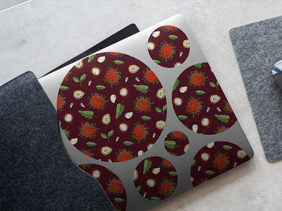 jit lee fruit DIY Laptop Stickers