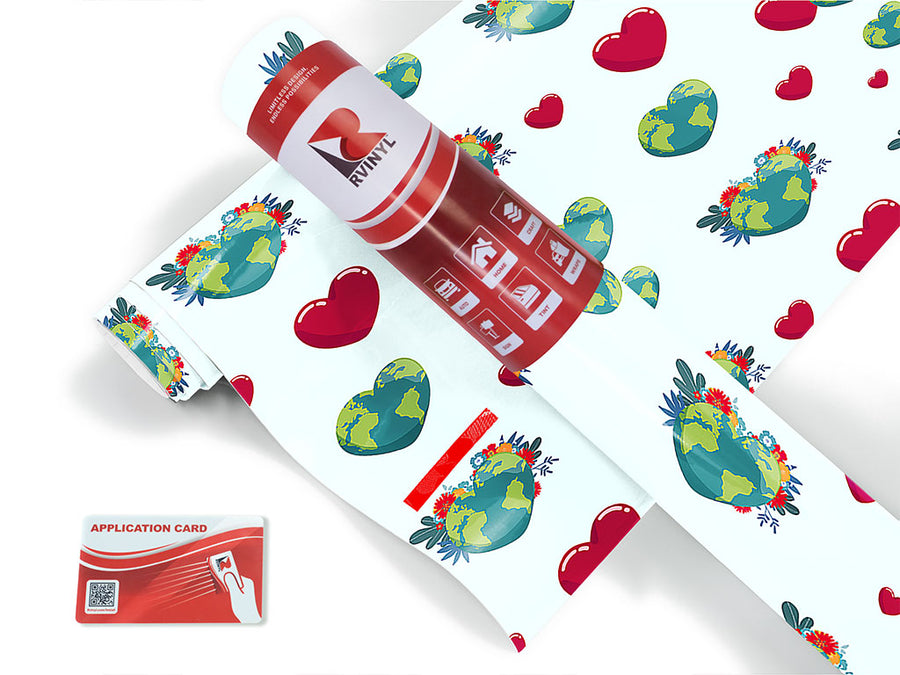 join hands heart Craft Vinyl Roll