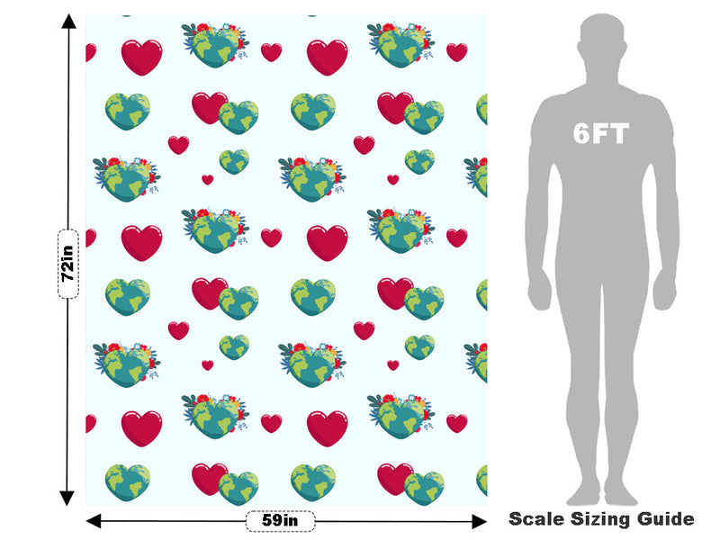 Join Hands Heart Vehicle Wrap Scale~Rwraps Series 914 Join Hands Heart Measurements~1