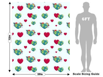 Join Hands Heart Vehicle Wrap Scale~Rwraps Series 914 Join Hands Heart Measurements~1