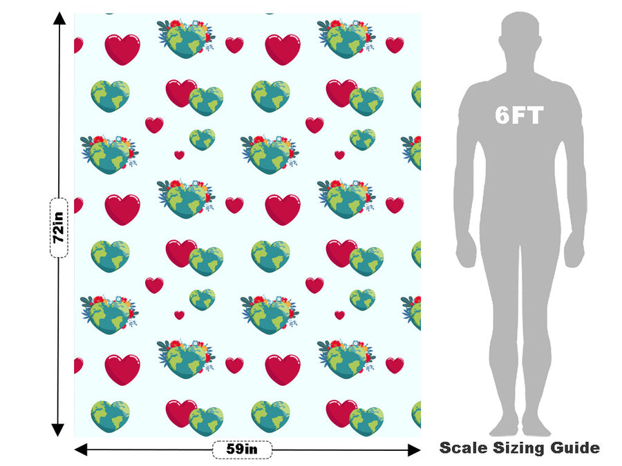 Join Hands Heart Vehicle Wrap Scale~Rwraps Series 914 Join Hands Heart Measurements~1