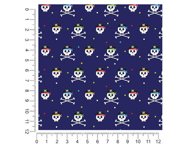 jolly roger pirate 1ft x 1ft Craft Sheets