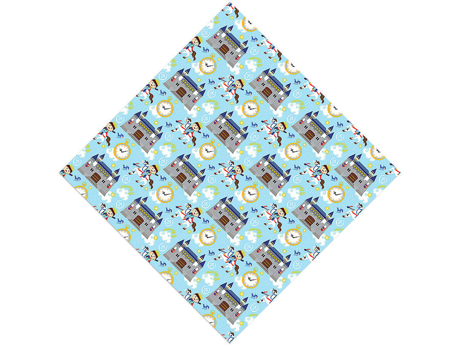 Journey Back Fantasy Vinyl Wrap Pattern