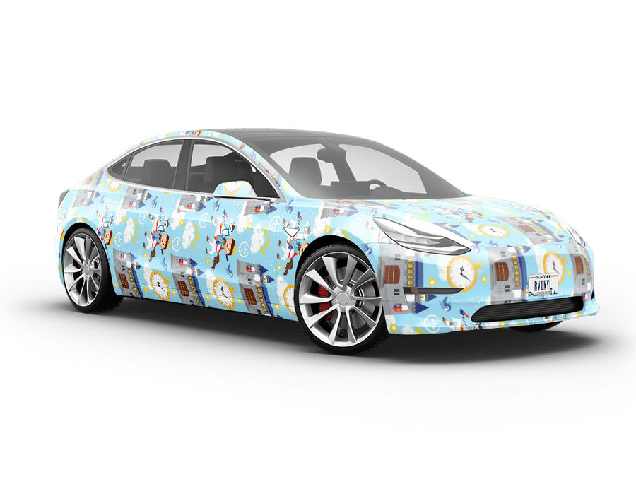 Journey Back Fantasy Vehicle Vinyl Wrap