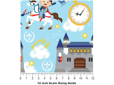 Journey Back Fantasy Vinyl Film Pattern Size 12 inch Scale~Rwraps Journey Back Fantasy Sizing Chart~2
